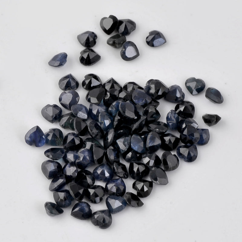 26.90 Carat Blue Color Heart Sapphire Gemstone