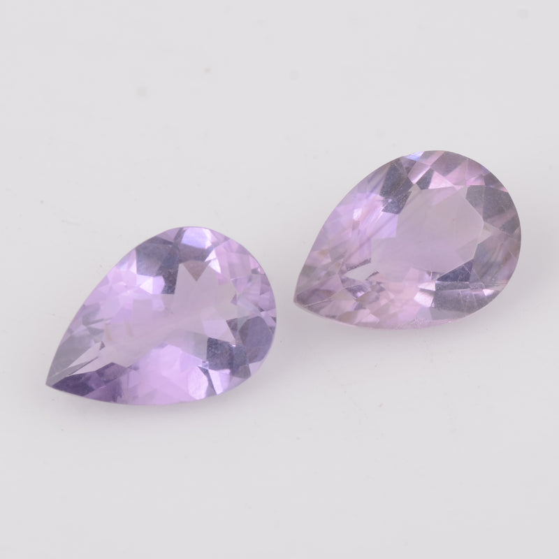 8.63 Carat Pear Purple Amethyst Gemstone
