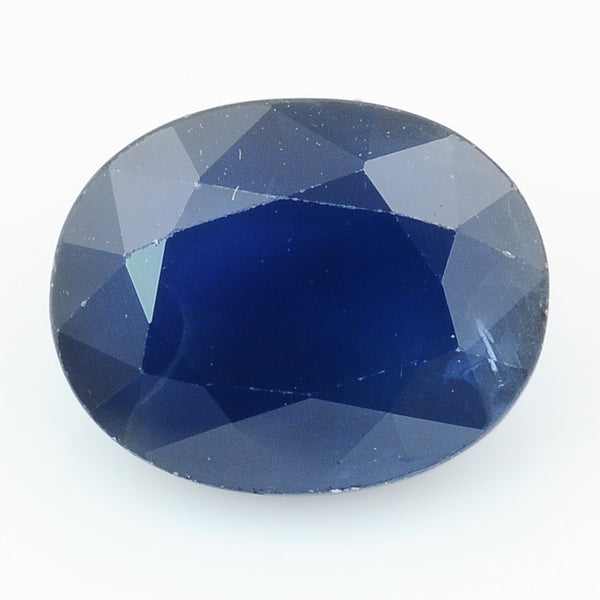 1 pcs Sapphire  - 3.79 ct - Oval - Blue
