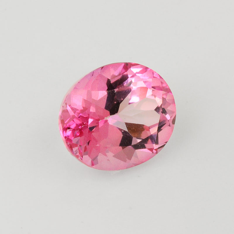 Oval Pink Topaz Gemstone 10.73 Carat