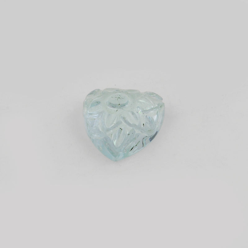 2.65 Carat Blue Color Trillion Aquamarine Gemstone