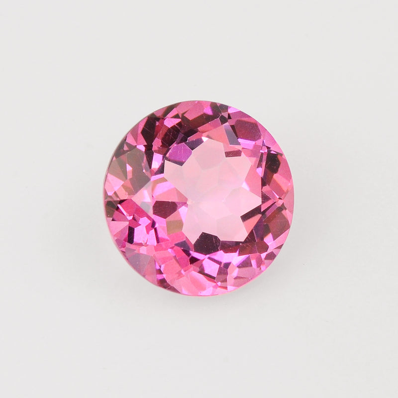 Round Pink Topaz Gemstone 9.15 Carat