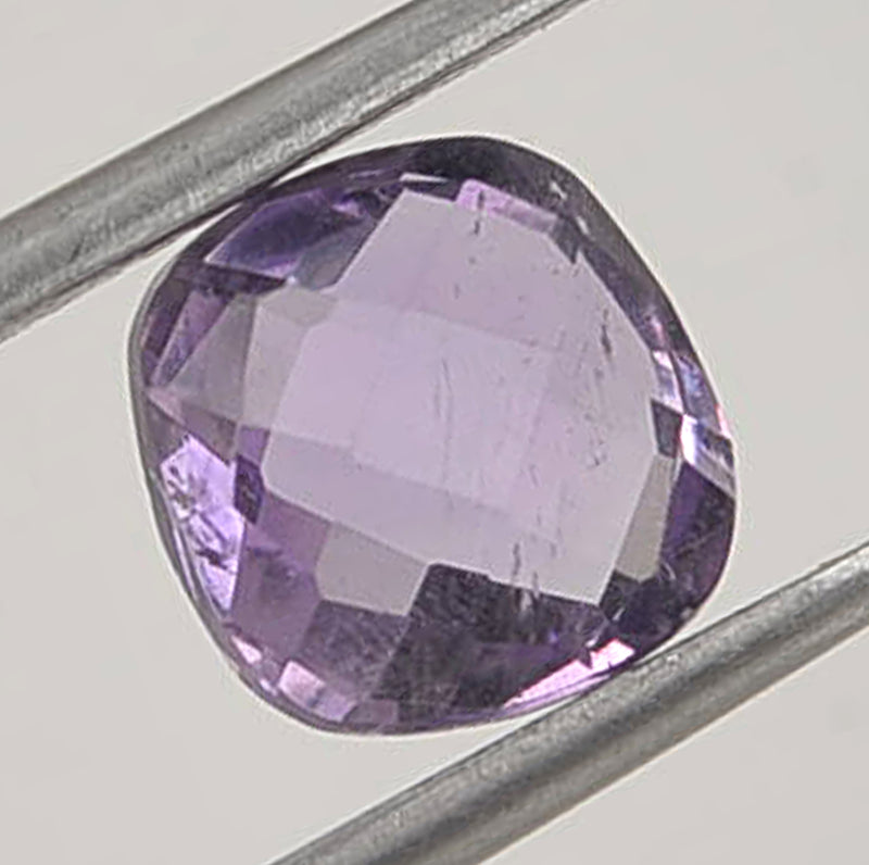 47.60 Carat Purple Color Cushion Amethyst Gemstone