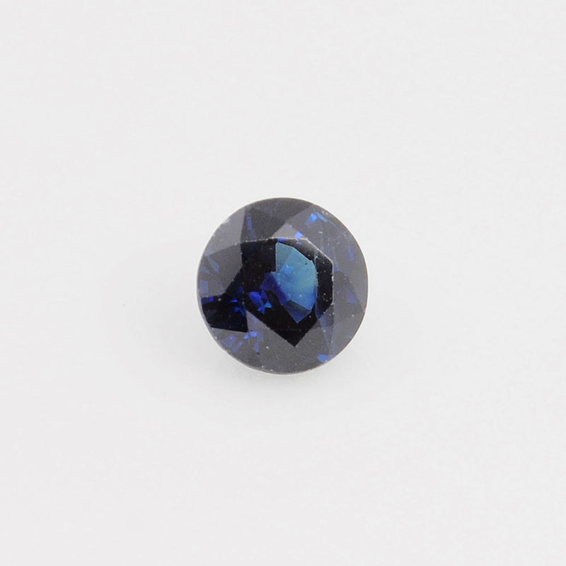 Round Blue Color Sapphire Gemstone 1.49 Carat