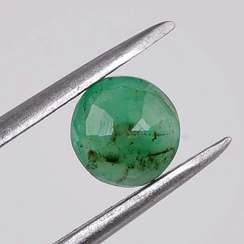 16.04 Carat Green Color Round Emerald Gemstone