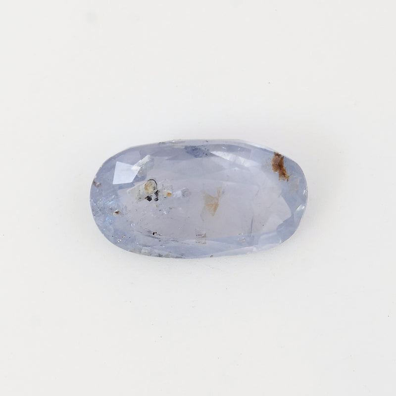 1 pcs Sapphire  - 3.86 ct - Oval - Bluish Violet - Transparent
