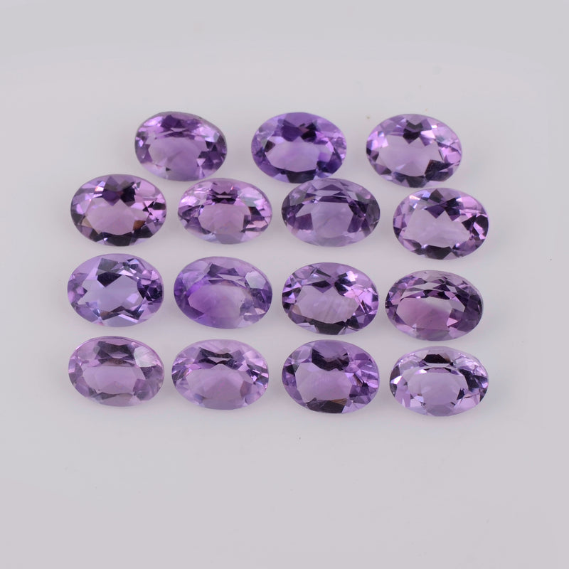 17.36 Carat Oval Purple Amethyst Gemstone