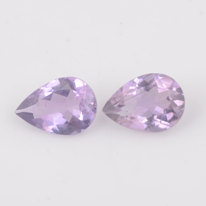 8.63 Carat Pear Purple Amethyst Gemstone