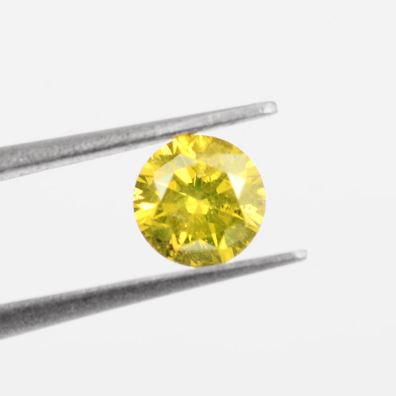 Round Fancy Mix Color Color Diamond 1.11 Carat - ALGT Certified