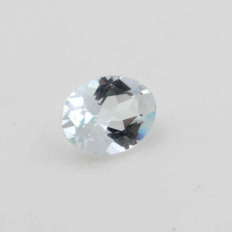1.58 Carat Blue Color Oval Aquamarine Gemstone