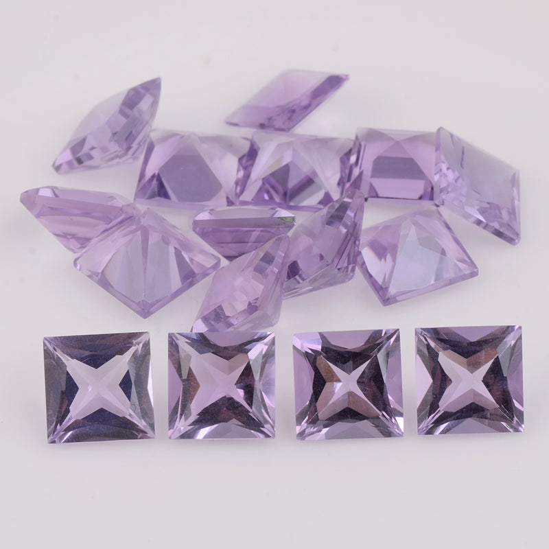 49.3 Carat Square Purple Amethyst Gemstone