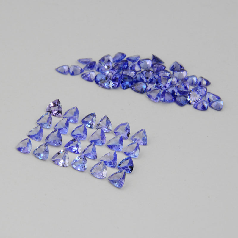 Trillion Blue Color Tanzanite Gemstone 25.99 Carat
