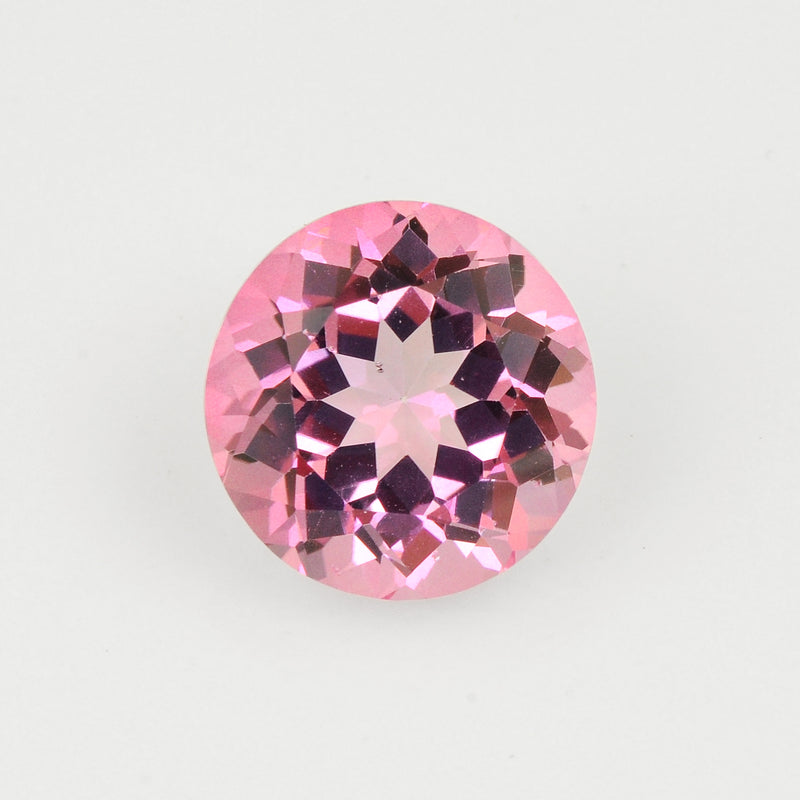 Round Pink Topaz Gemstone 10.55 Carat