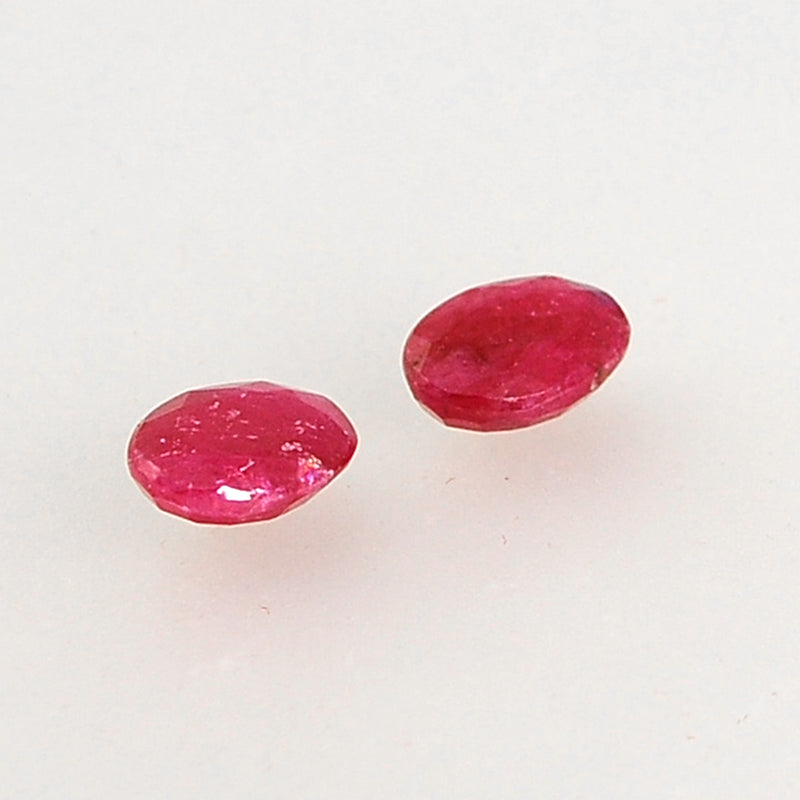 3.10 Carat Red Color Oval Ruby Gemstone
