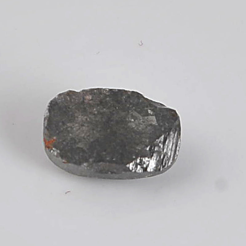1.40 Carat Rose Cut Octagon Black Diamond