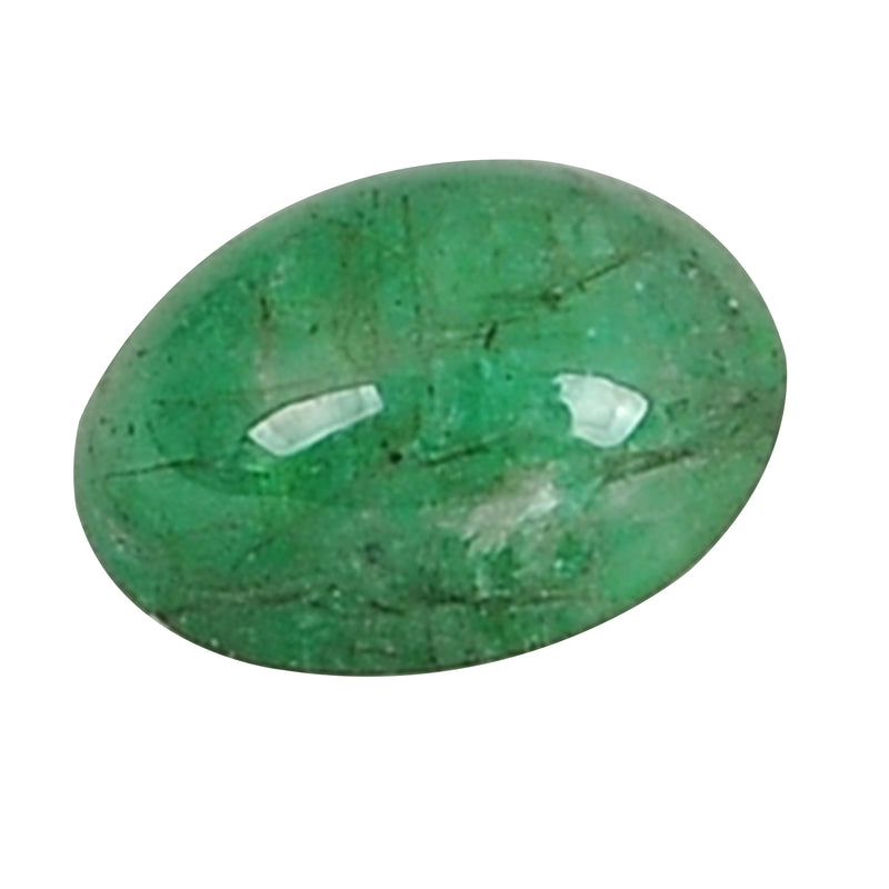 Oval Green Color Emerald Gemstone 1.90 Carat