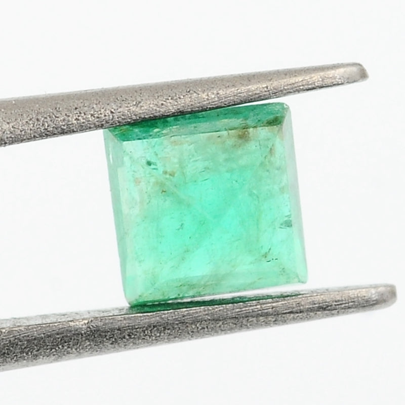 12 pcs Emerald  - 2.1 ct - Square - Green