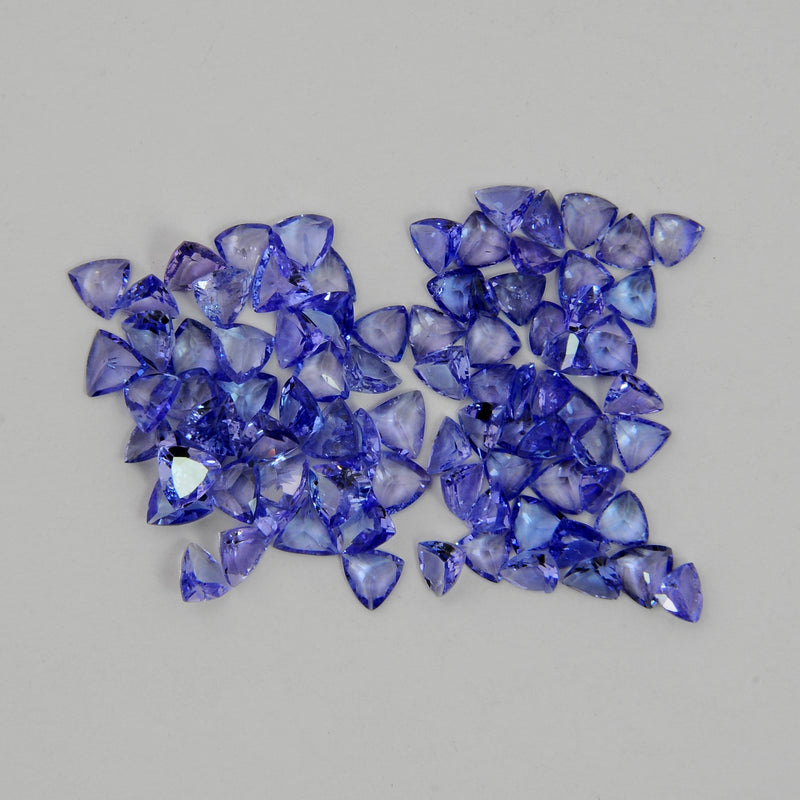 Trillion Blue Color Tanzanite Gemstone 25.99 Carat