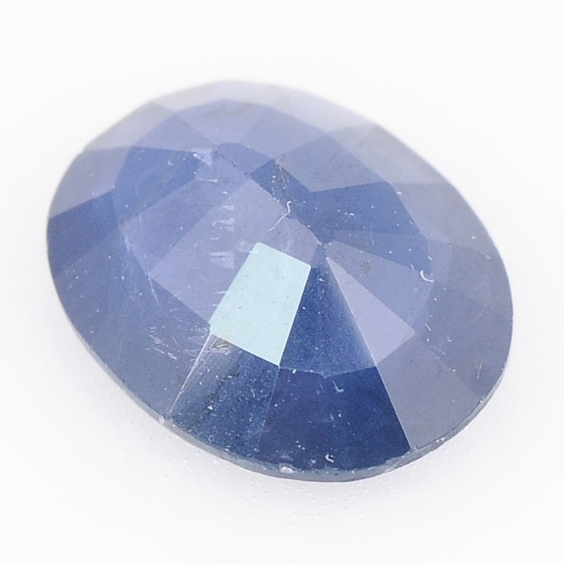 1 pcs Sapphire  - 1.07 ct - Oval - Deep Blue
