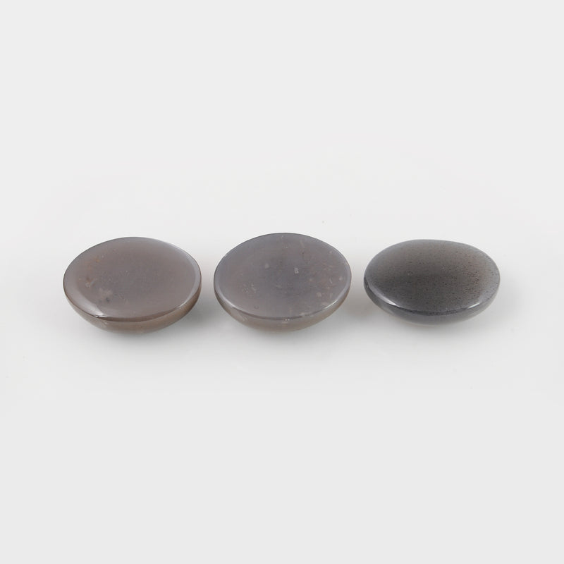 Oval Grey Moonstone Gemstone 77.48 Carat