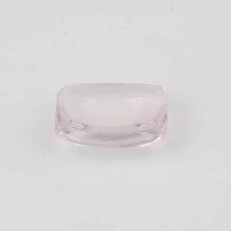 19.90 Carat Pink Color Octagon Rose Quartz Gemstone