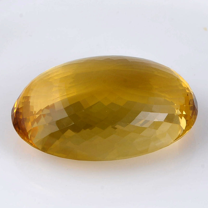 159.9 Carat Oval Yellow Citrine Quartz Gemstone