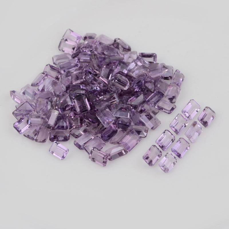 76.05 Carat Octagon Purple Amethyst Gemstone