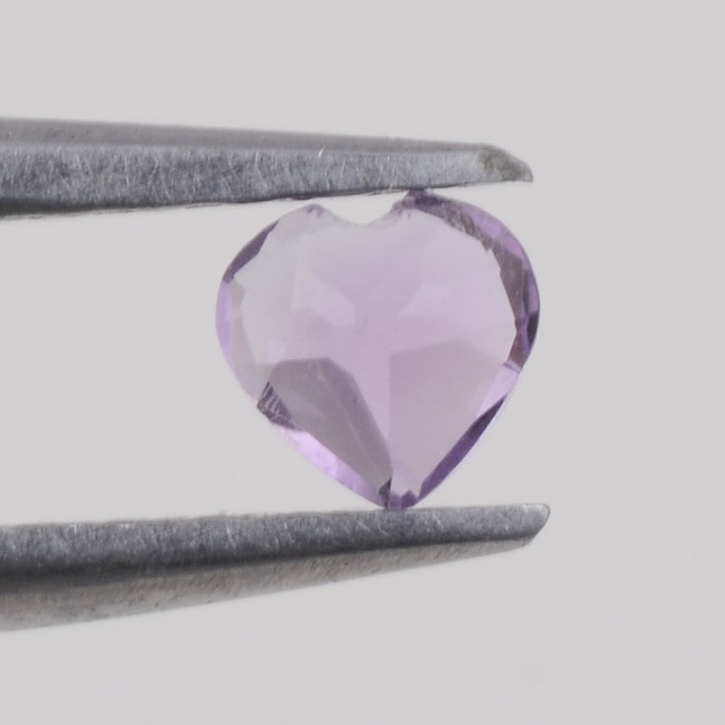 92.3 Carat Heart Purple Amethyst Gemstone