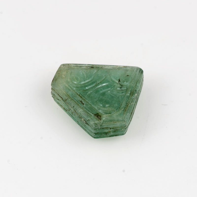 1 pcs Emerald  - 15.7 ct - Fancy - Green