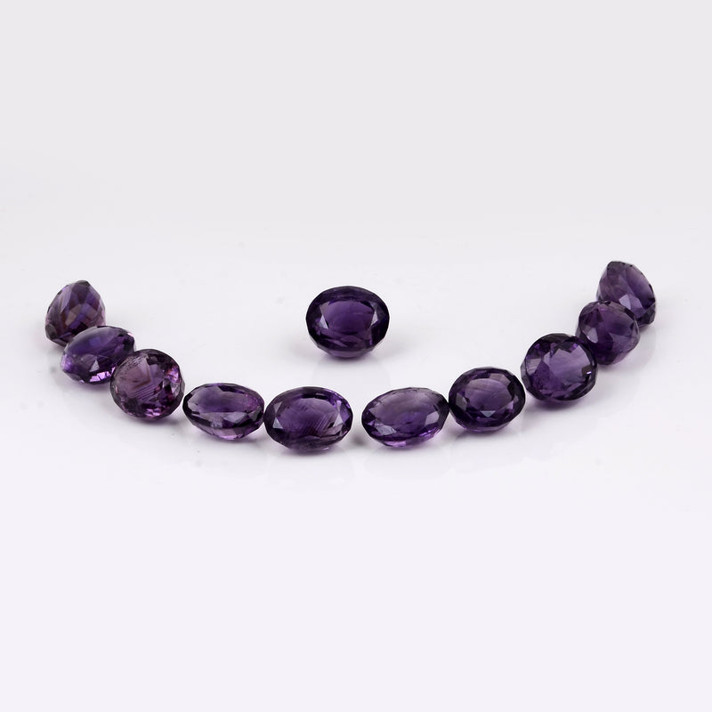 86.66 Carat Purple Color Oval Amethyst Gemstone