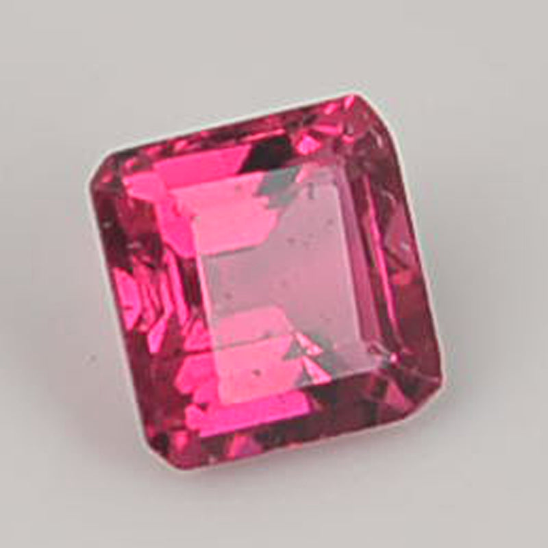 0.82 Carat Pink Color Octagon Tourmaline Gemstone