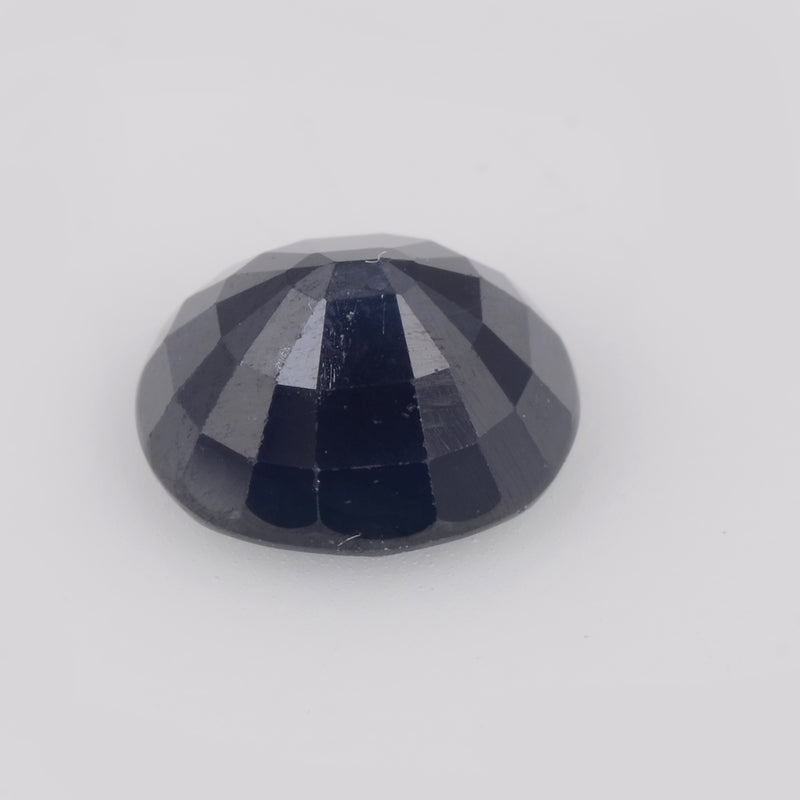 1 pcs Sapphire  - 5.23 ct - Oval - Dark Blue - Transparent
