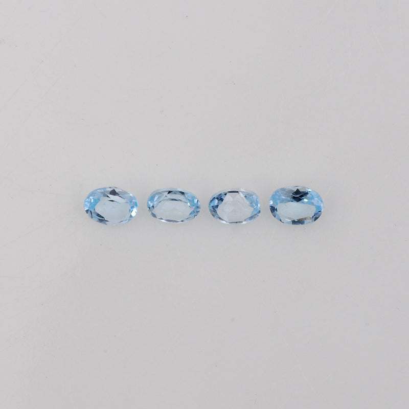 Oval Blue Topaz Gemstone 1.61 Carat