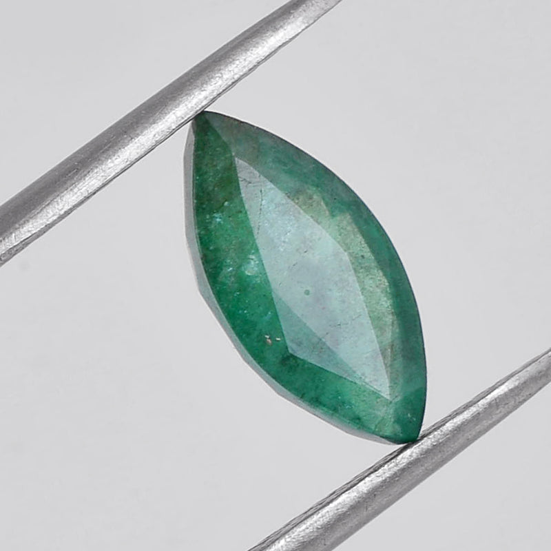 26.90 Carat Green Color Marquise Emerald Gemstone
