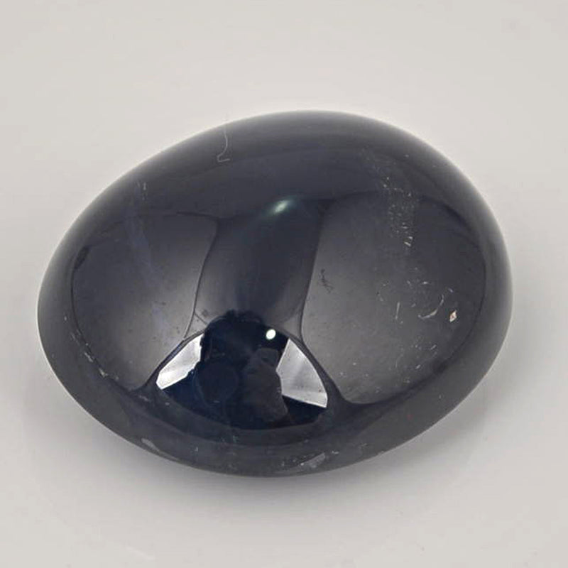 26.35 Carat Blue Color Oval Sapphire Gemstone