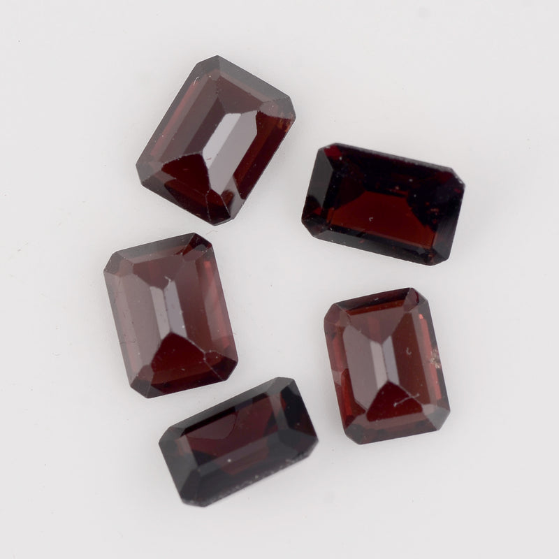 10.15 Carat Red Color Octagon Garnet Gemstone