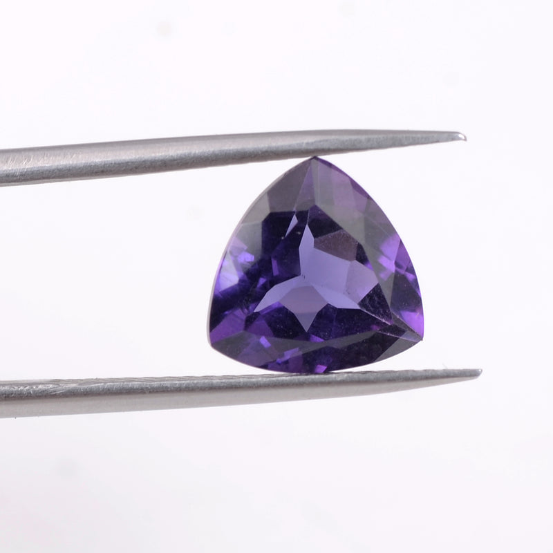 17.94 Carat Trillion Purple Amethyst Gemstone