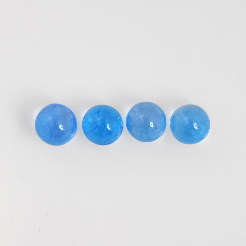 7.5 Carat Blue Color Balls London Blue Topaz Gemstone