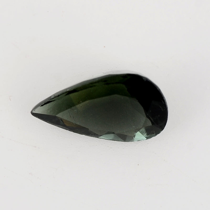 1.01 Carat Green Color Pear Tourmaline Gemstone