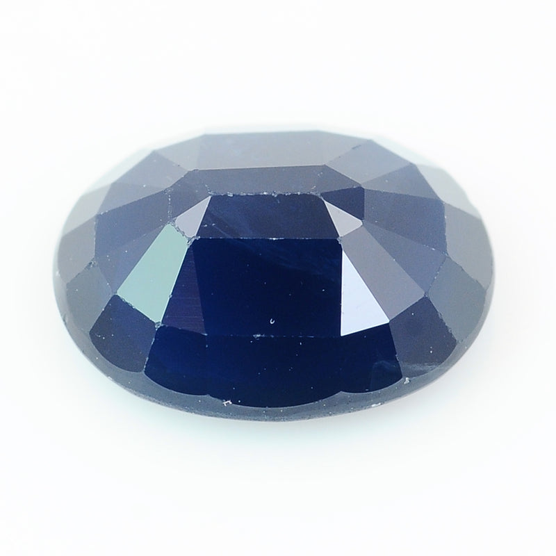 1 pcs Sapphire  - 3.3 ct - Oval - Blue
