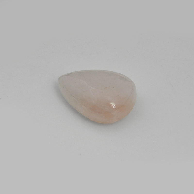 38.60 Carat Pink Color Pear Rose Quartz Gemstone