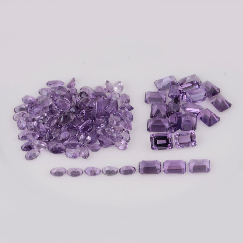 82.5 Carat Octagon Purple Amethyst Gemstone