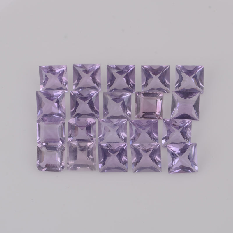 32.18 Carat Square Purple Amethyst Gemstone