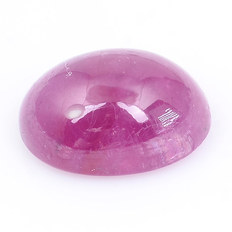 1 pcs Ruby  - 2.85 ct - Oval - Red
