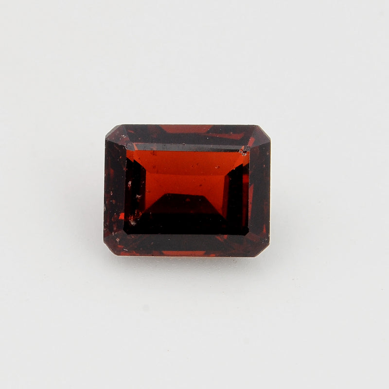 4.95 Carat Red Color Octagon Garnet Gemstone