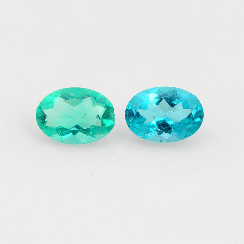 1.57 Carat Greenish Blue Color Oval Apatite Gemstone