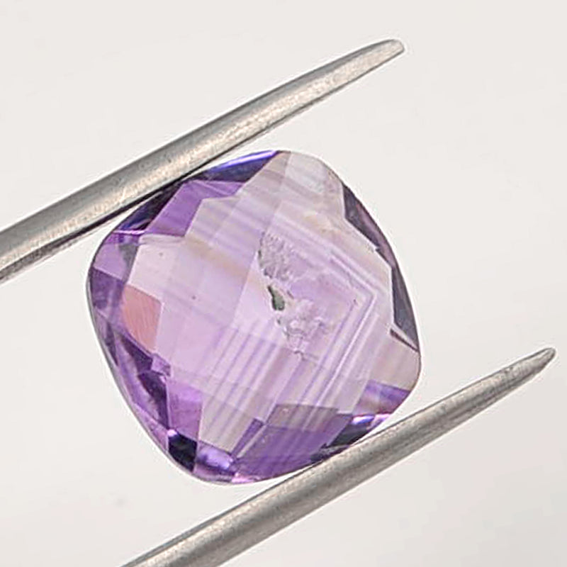 43.10 Carat Purple Color Cushion Amethyst Gemstone