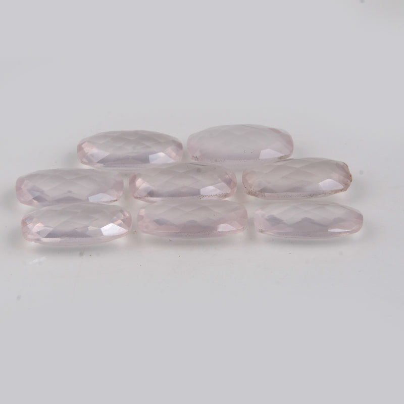60.00 Carat Pink Color Octagon Rose Quartz Gemstone