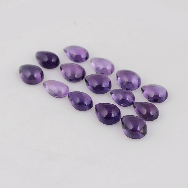 14.16 Carat Pear Purple Amethyst Gemstone