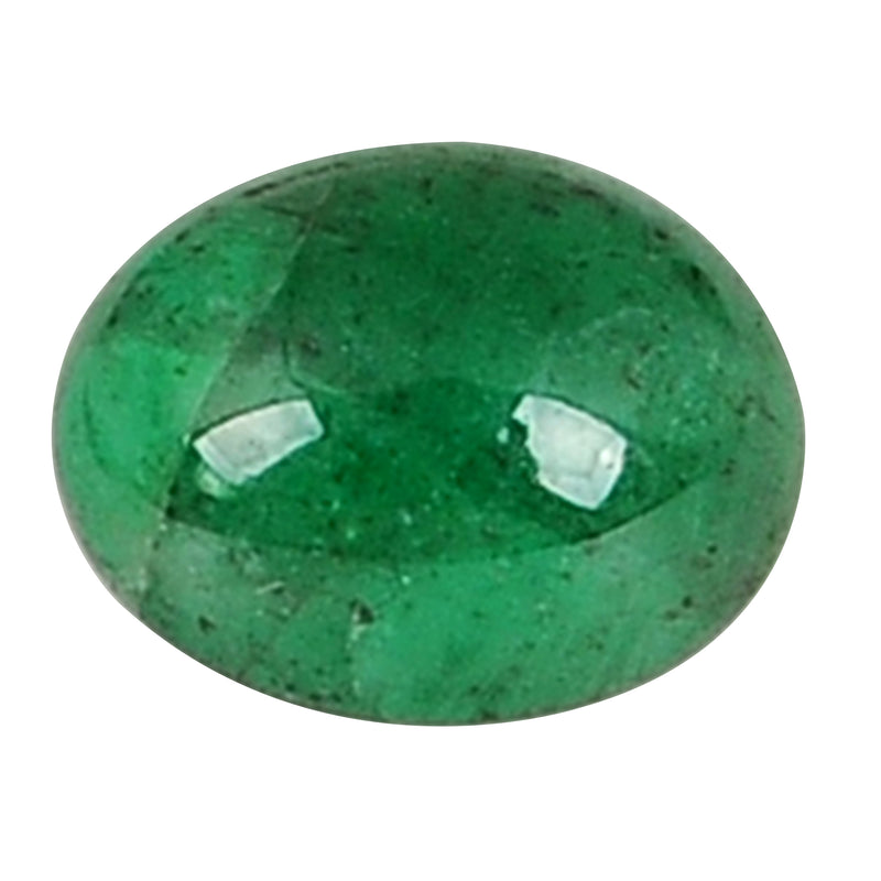 Oval Green Color Emerald Gemstone 2.20 Carat